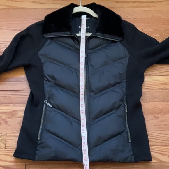 Marmot Women's Down Wool Jacket Black - Picture 11 of 11